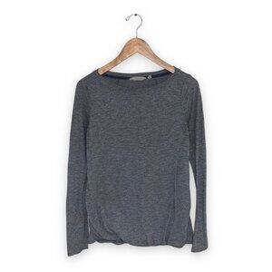 Athleta Suri Bubble Long Sleeve‎ Top XS Grey